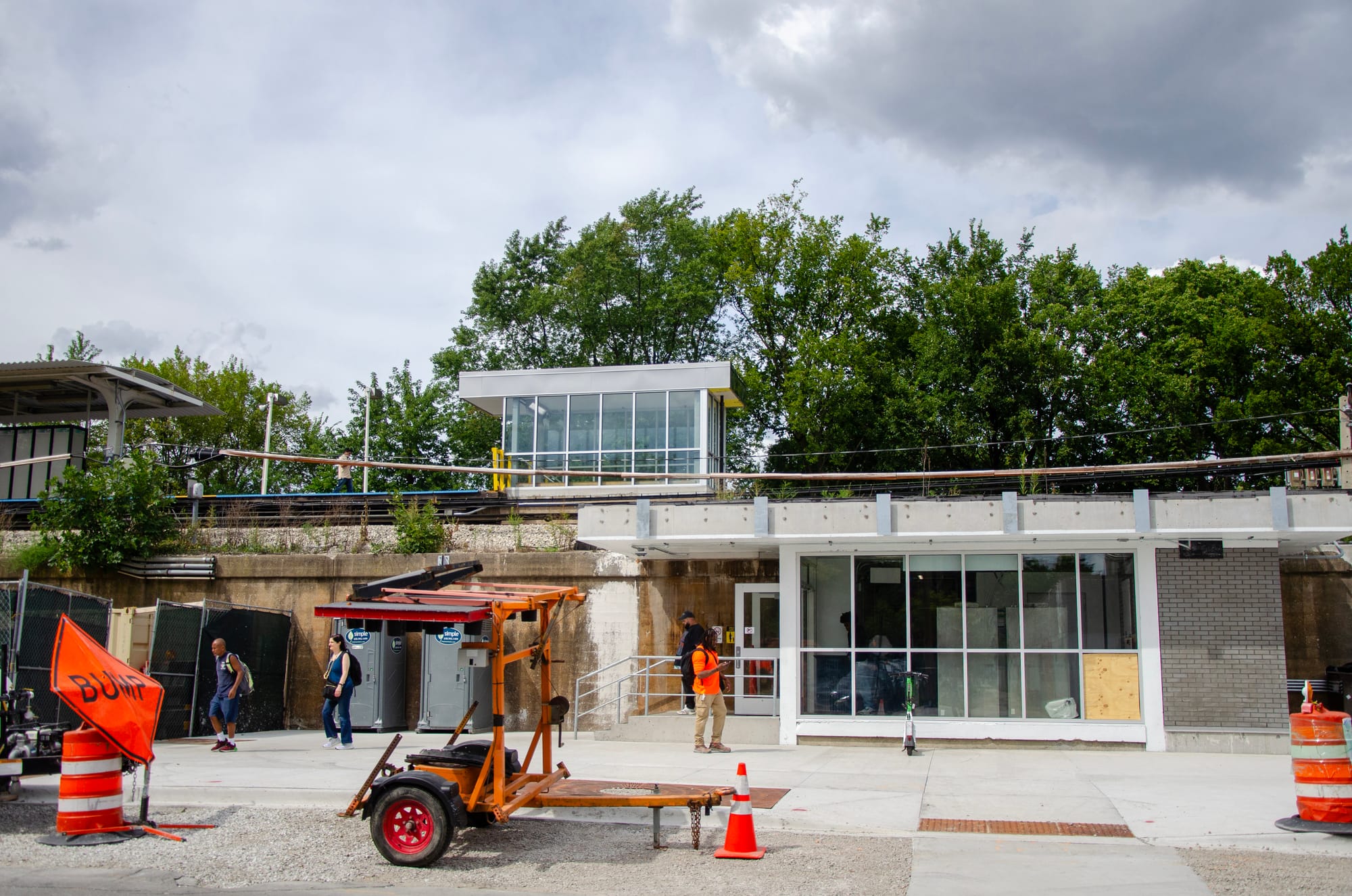 Austin station construction forces riders to walk extra block