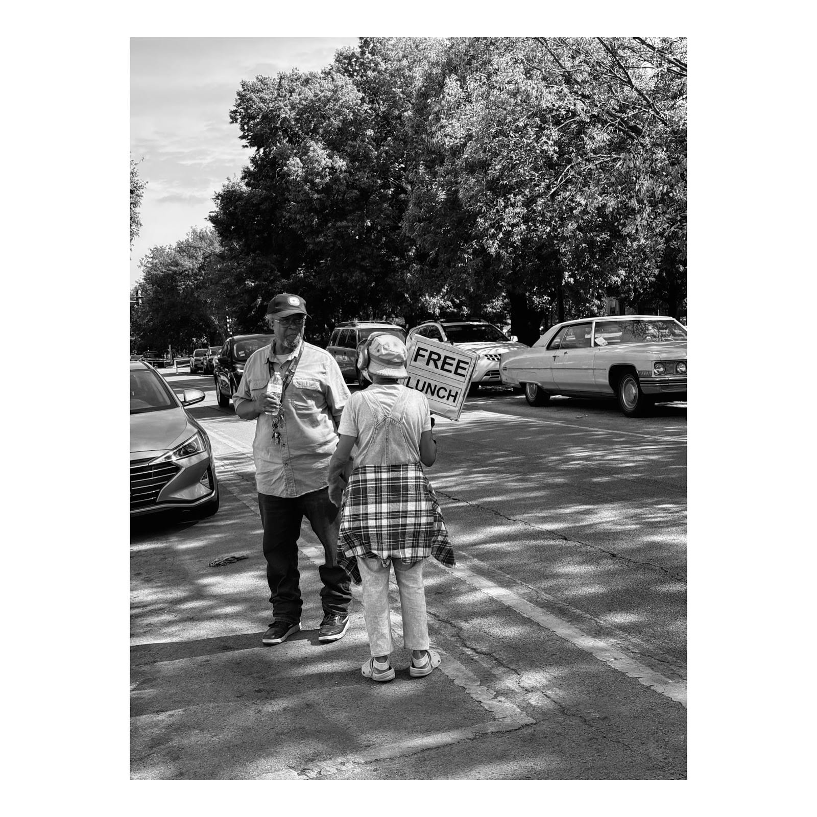 Two community members conversing. | Genesis Falls/15 West